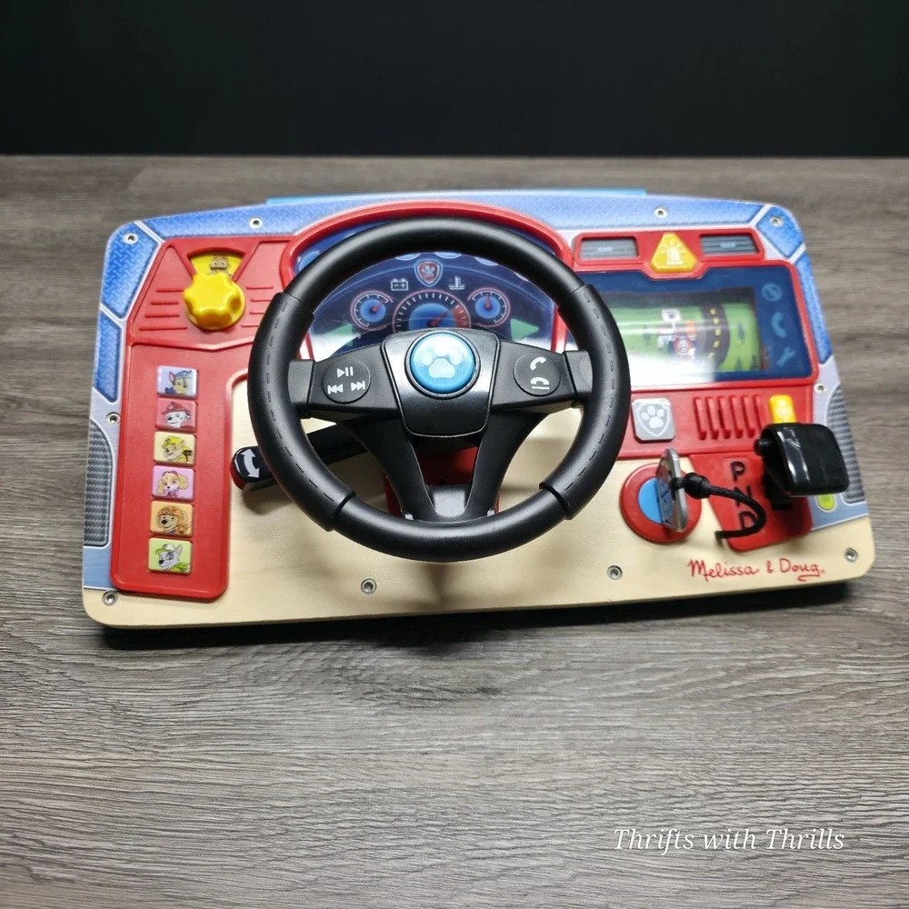 Melissa & Doug - PAW Patrol Rescue Mission Interactive Dashboard - Tested Works!